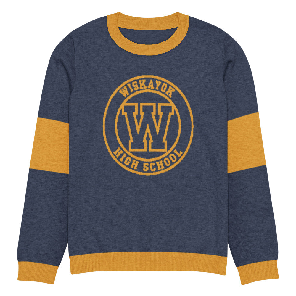 Yellowjackets Wiskayok High School Unisex Knit Sweater