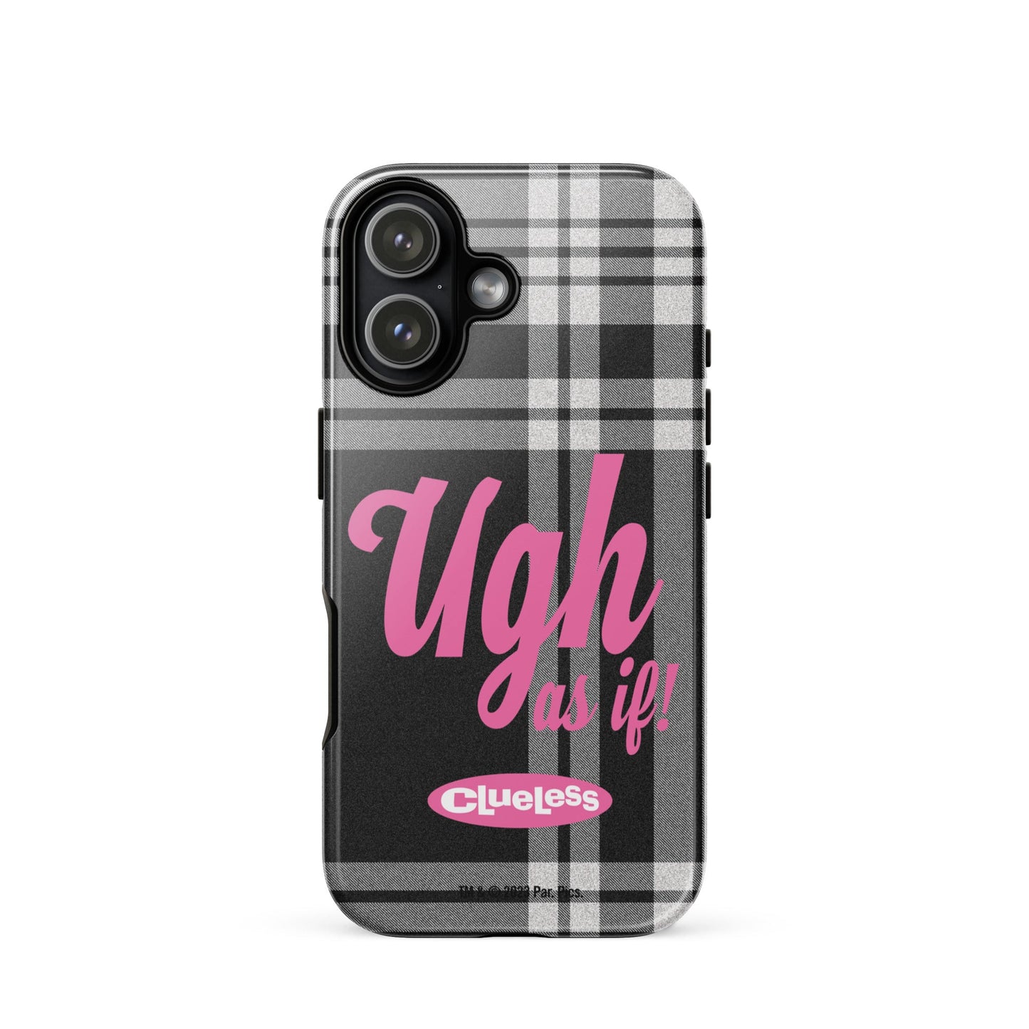 Clueless Ugh As If Tough Case for iPhone - Paramount Shop