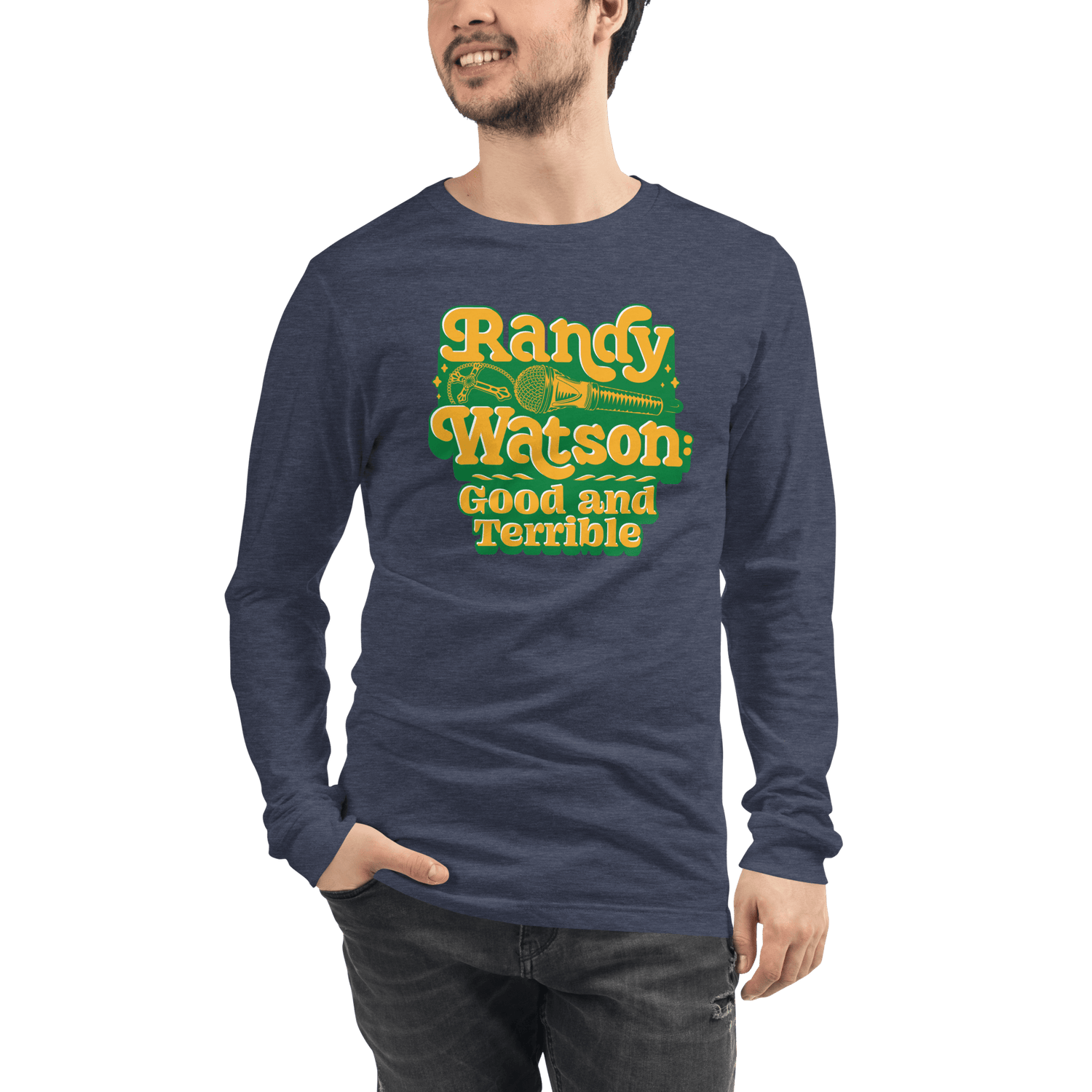 Coming To America Randy Watson Unisex Long Sleeve T - Shirt - Paramount Shop