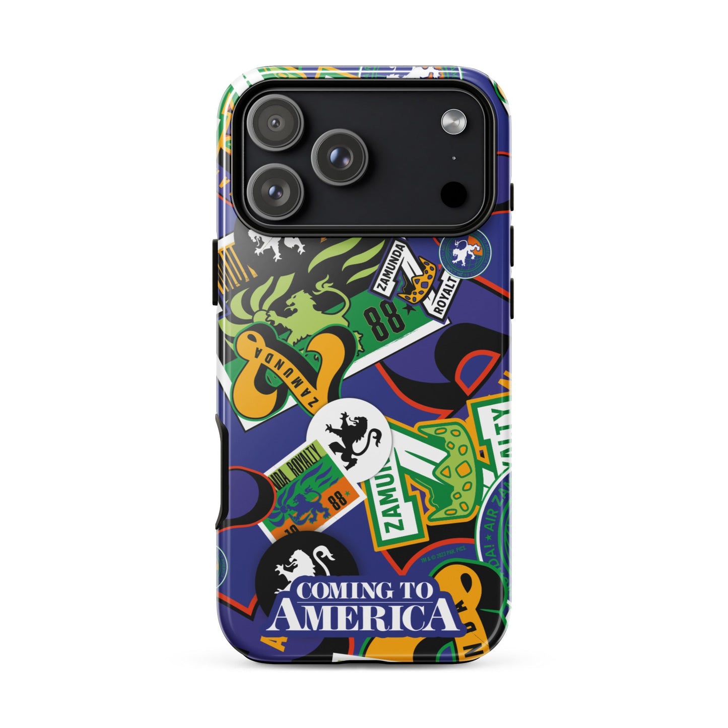 Coming To America Zamunda Pattern Tough Case for iPhone - Paramount Shop