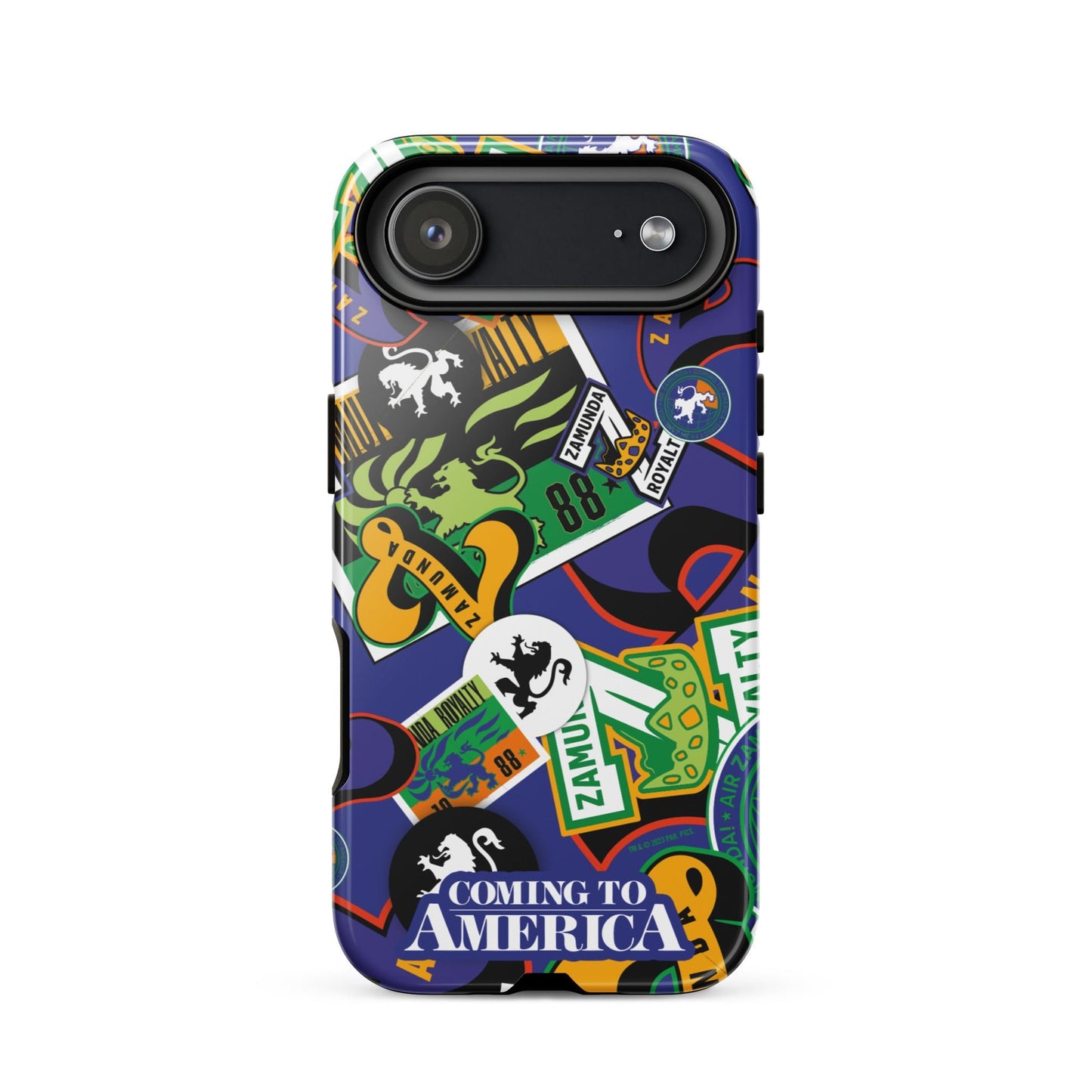 Coming To America Zamunda Pattern Tough Case for iPhone - Paramount Shop