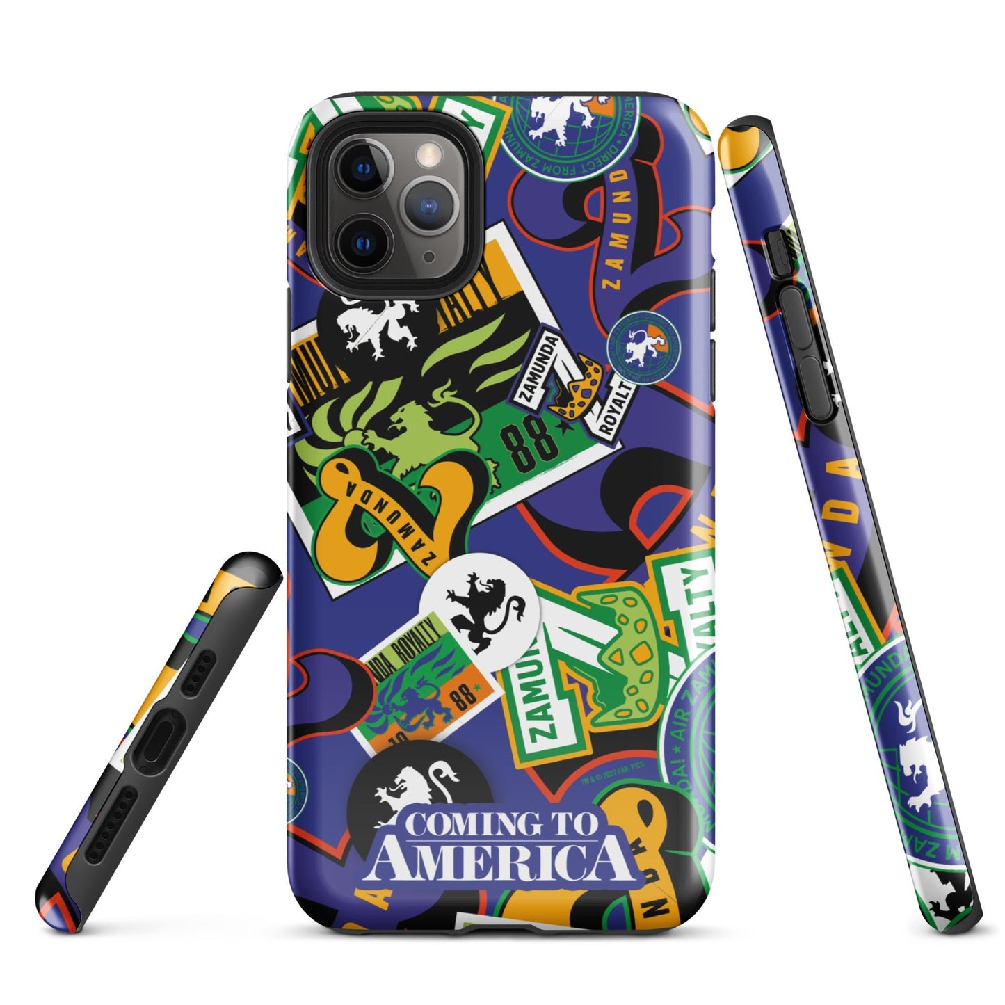 Coming To America Zamunda Pattern Tough Case for iPhone - Paramount Shop