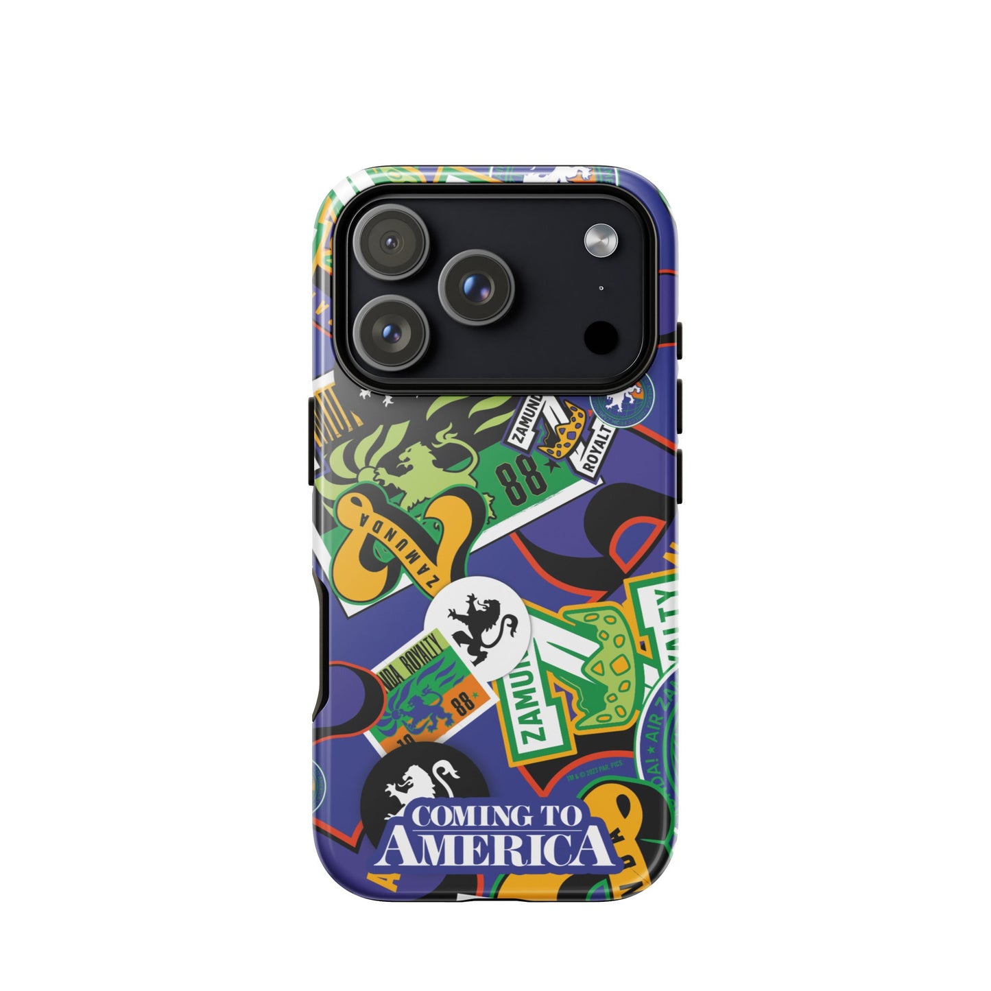 Coming To America Zamunda Pattern Tough Case for iPhone - Paramount Shop