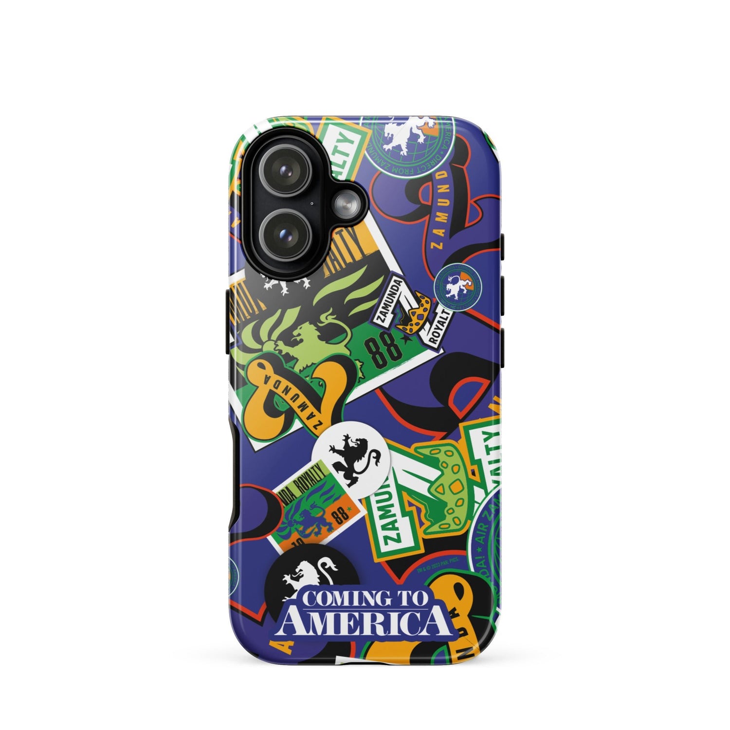 Coming To America Zamunda Pattern Tough Case for iPhone - Paramount Shop