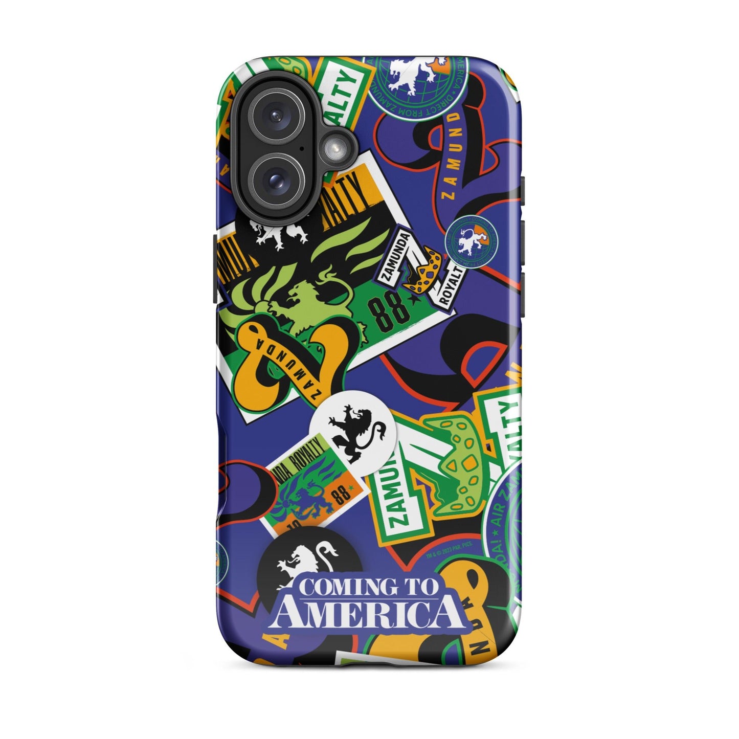 Coming To America Zamunda Pattern Tough Case for iPhone - Paramount Shop