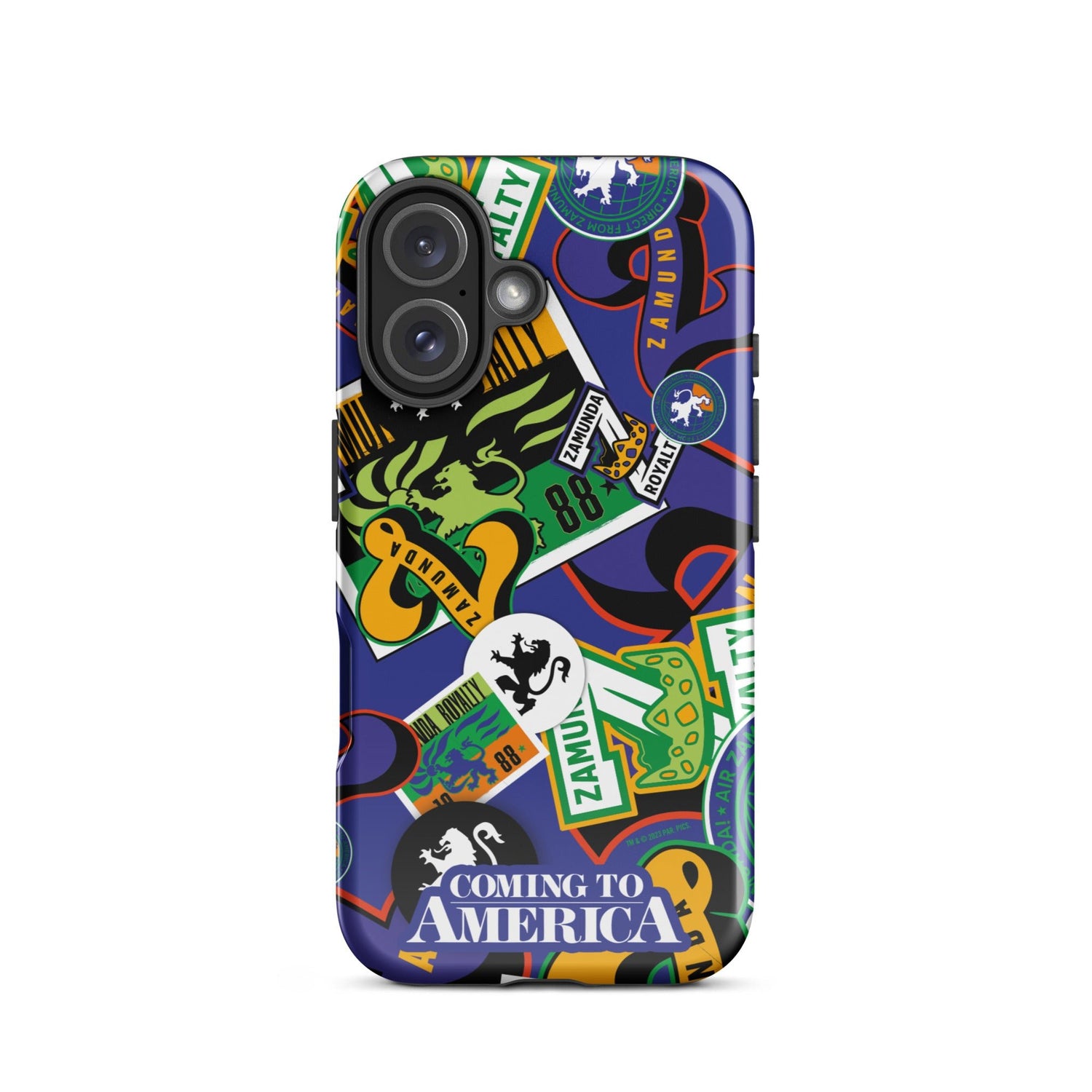 Coming To America Zamunda Pattern Tough Case for iPhone - Paramount Shop