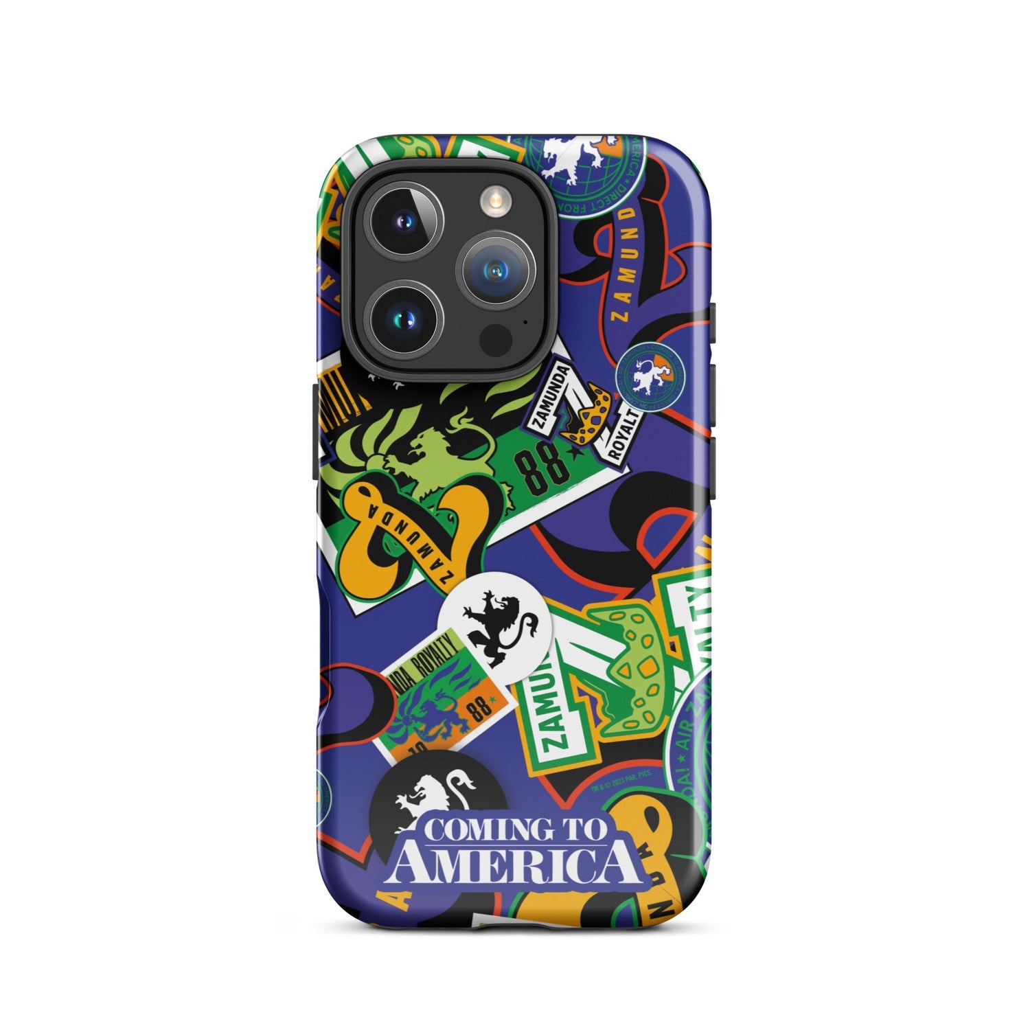 Coming To America Zamunda Pattern Tough Case for iPhone - Paramount Shop