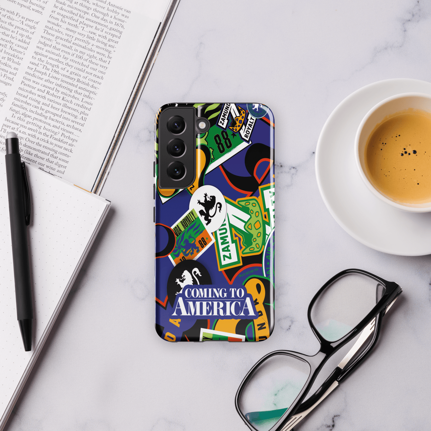 Coming To America Zamunda Pattern Tough Phone Case - Samsung - Paramount Shop