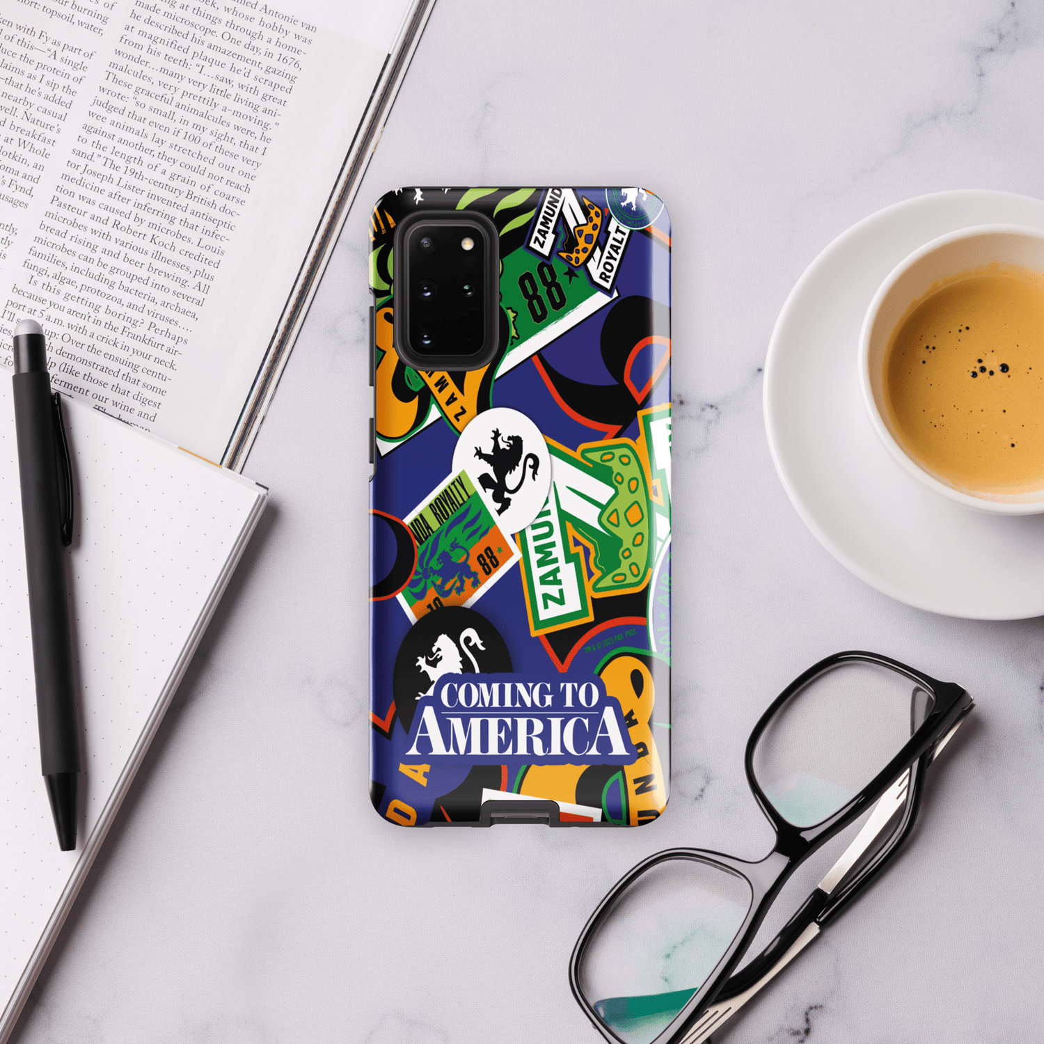 Coming To America Zamunda Pattern Tough Phone Case - Samsung - Paramount Shop