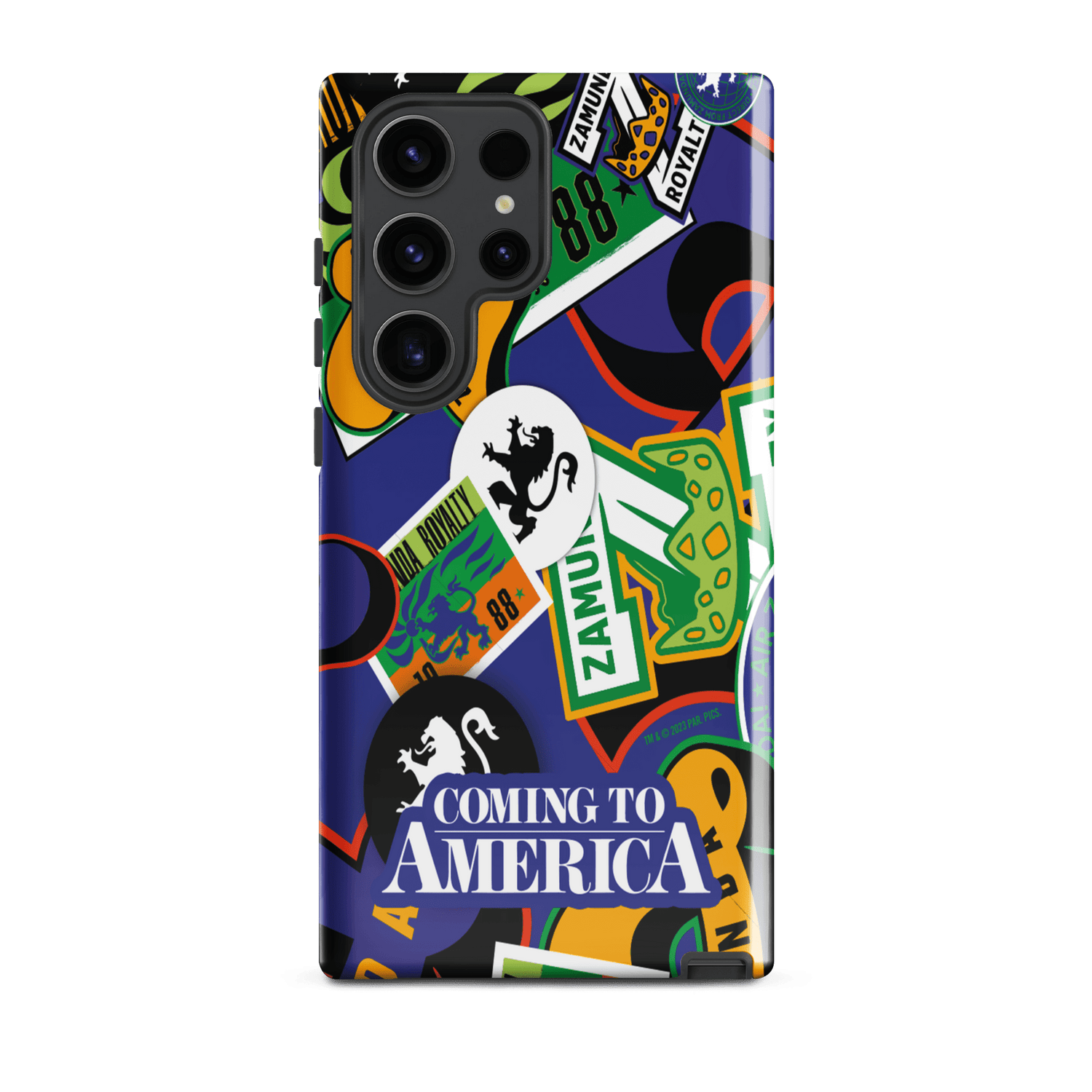 Coming To America Zamunda Pattern Tough Phone Case - Samsung - Paramount Shop