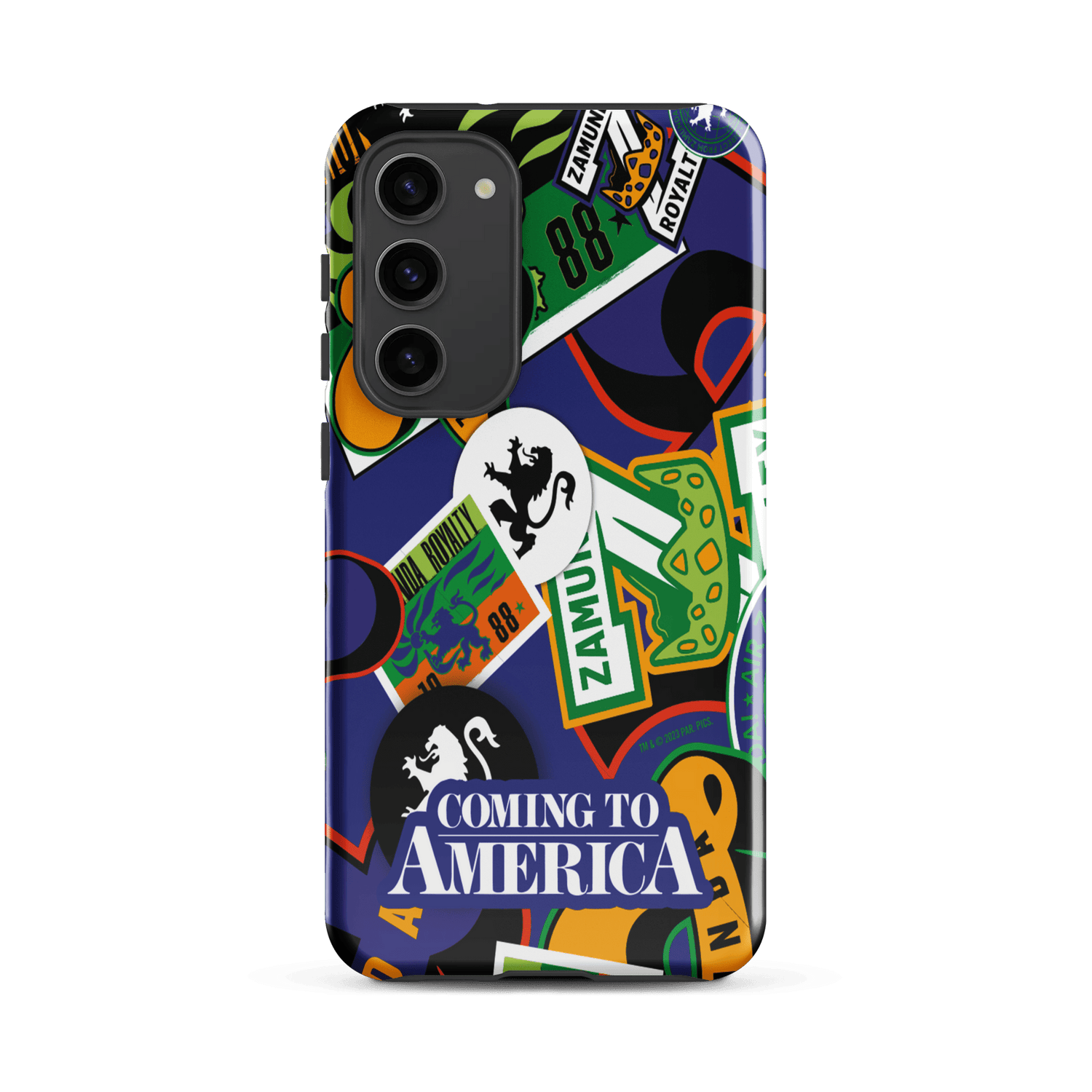 Coming To America Zamunda Pattern Tough Phone Case - Samsung - Paramount Shop