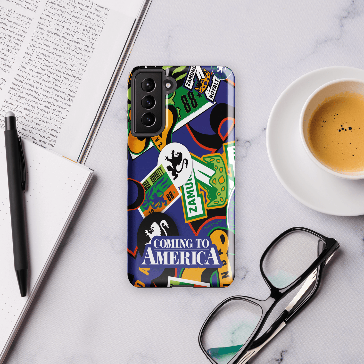 Coming To America Zamunda Pattern Tough Phone Case - Samsung - Paramount Shop