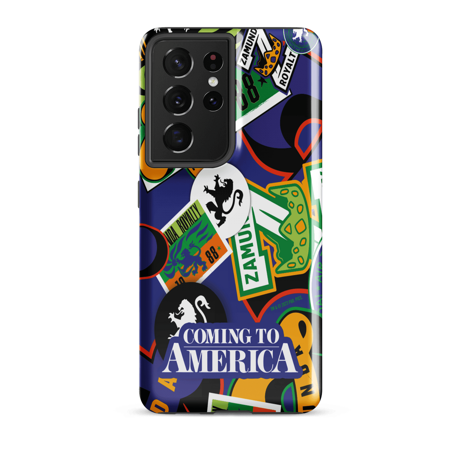 Coming To America Zamunda Pattern Tough Phone Case - Samsung - Paramount Shop