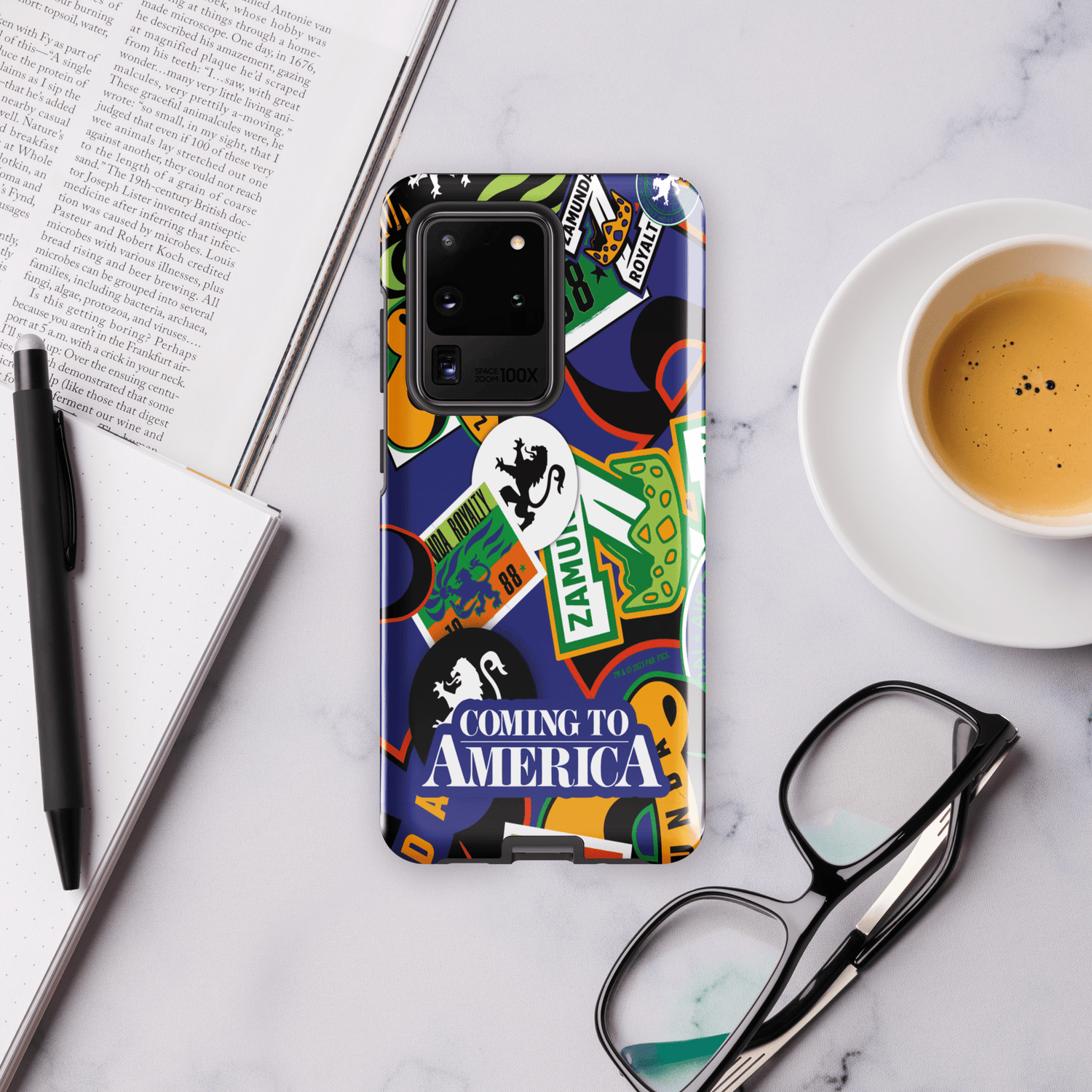 Coming To America Zamunda Pattern Tough Phone Case - Samsung - Paramount Shop