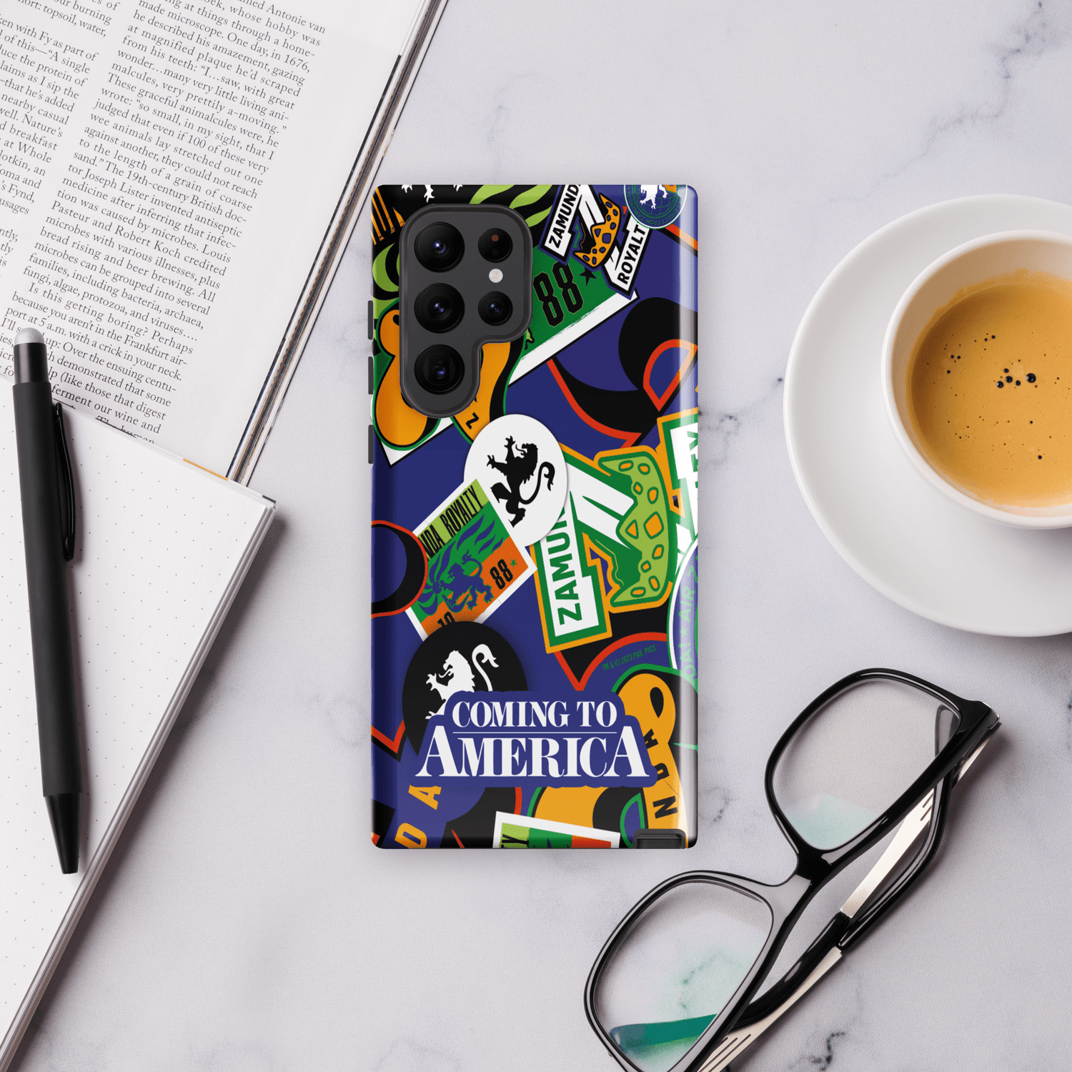 Coming To America Zamunda Pattern Tough Phone Case - Samsung - Paramount Shop