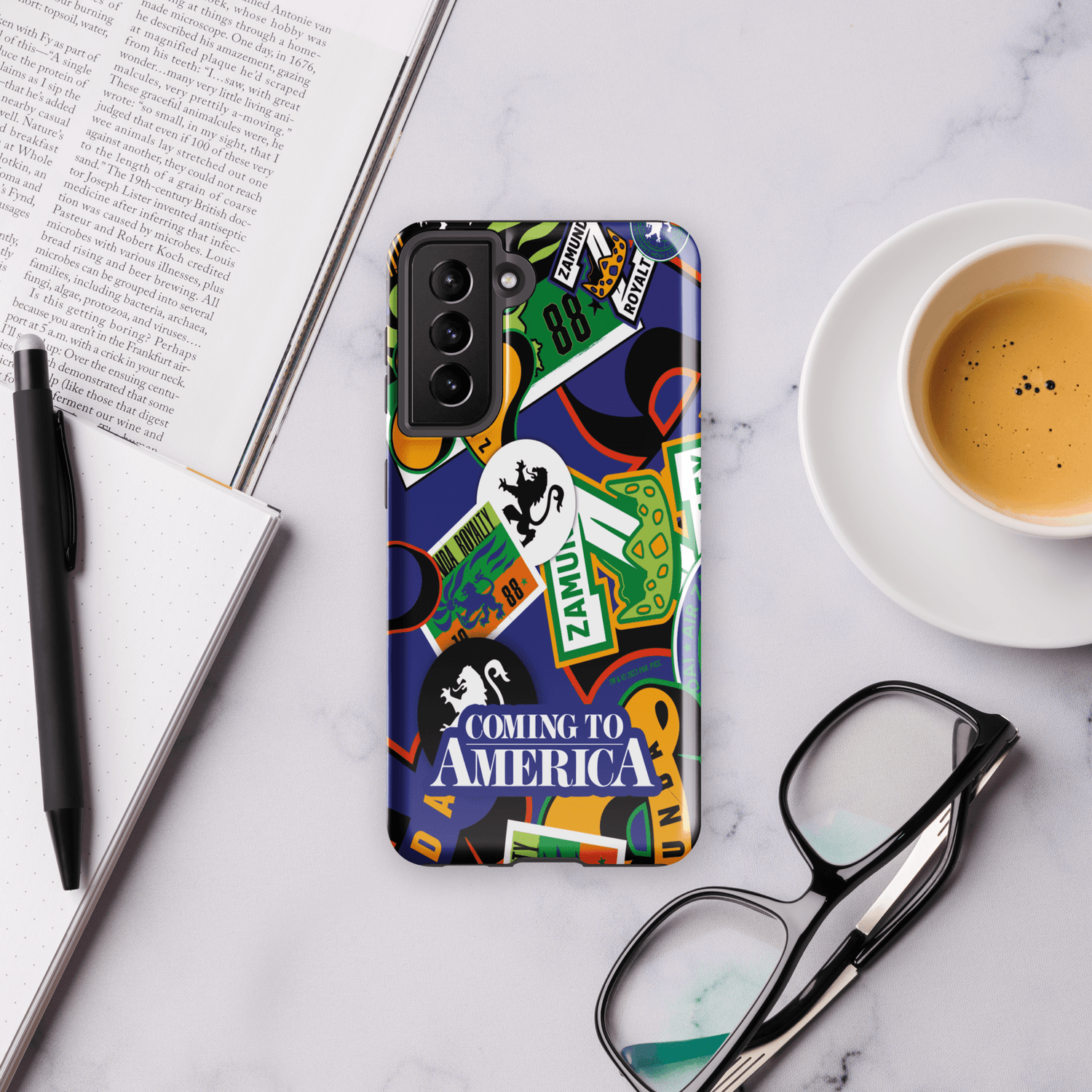 Coming To America Zamunda Pattern Tough Phone Case - Samsung - Paramount Shop