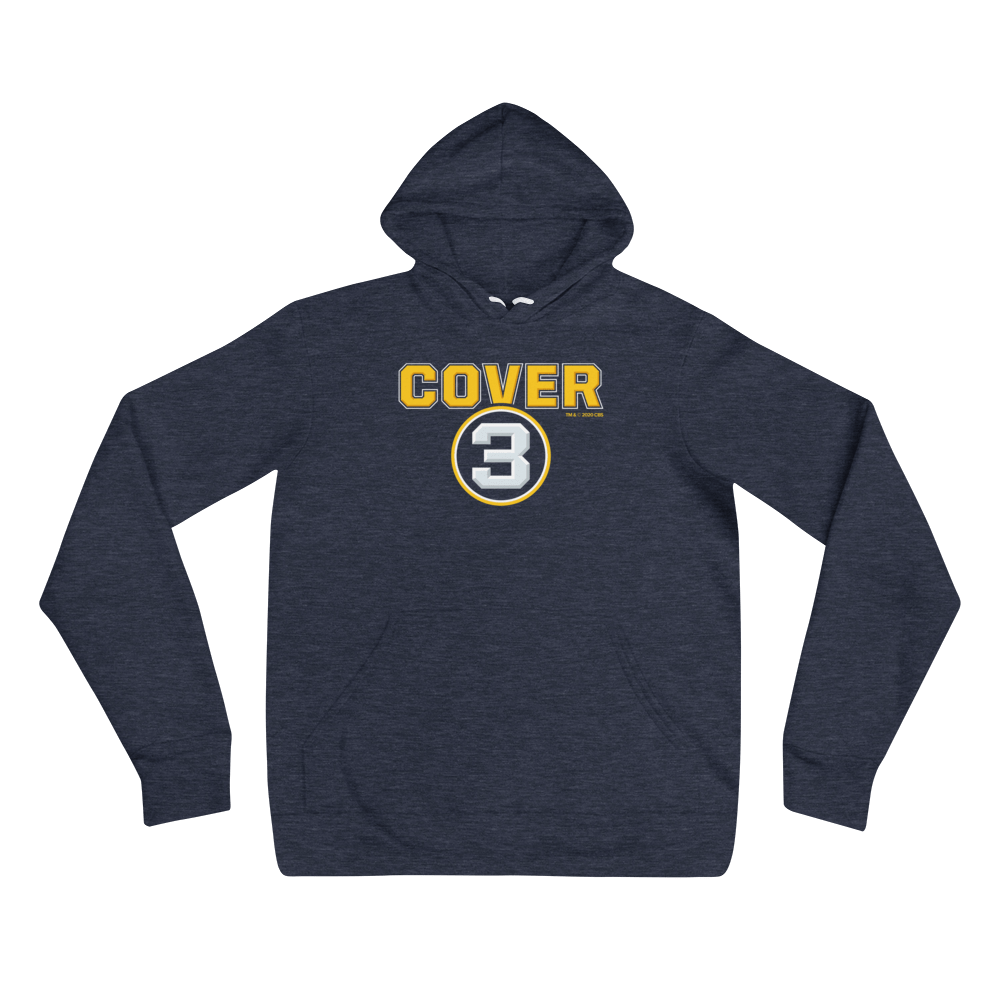 Cover 3 Logo Adult Fleece Hooded Sweatshirt - Paramount Shop