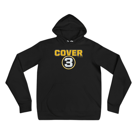 Cover 3 Logo Adult Fleece Hooded Sweatshirt - Paramount Shop