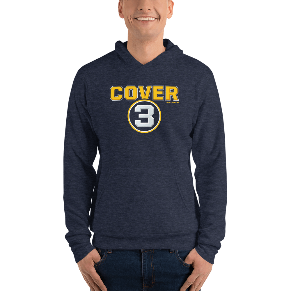 Cover 3 Logo Adult Fleece Hooded Sweatshirt - Paramount Shop