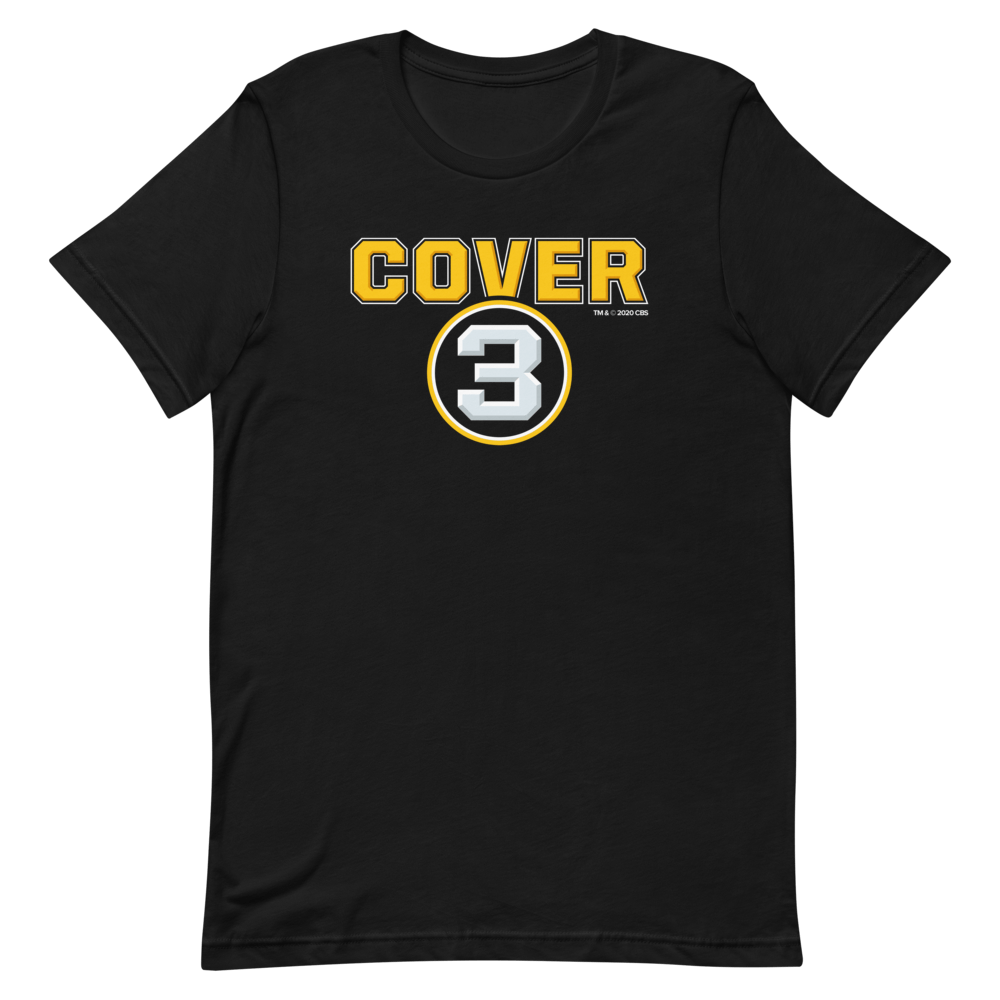 Cover 3 Logo Adult Short Sleeve T-Shirt