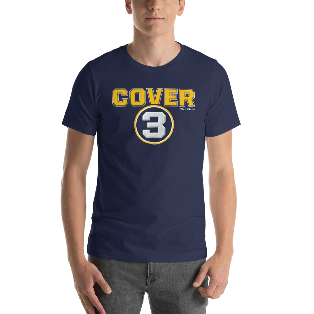 Cover 3 Logo Adult Short Sleeve T - Shirt - Paramount Shop