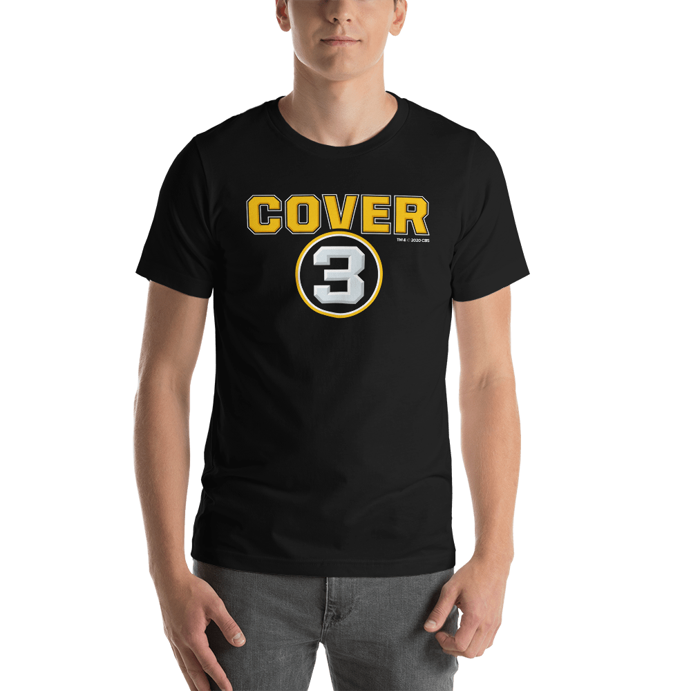 Cover 3 Logo Adult Short Sleeve T - Shirt - Paramount Shop