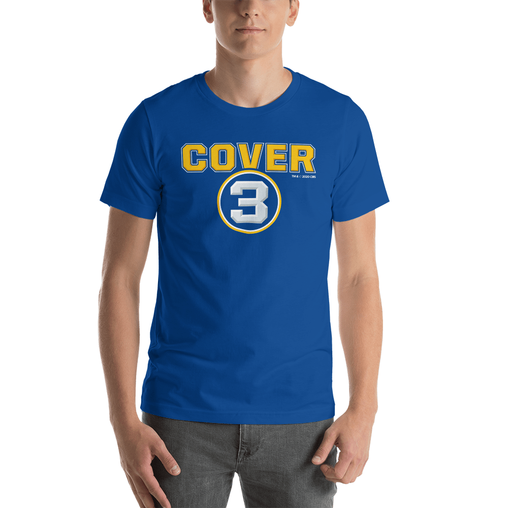 Cover 3 Logo Adult Short Sleeve T - Shirt - Paramount Shop