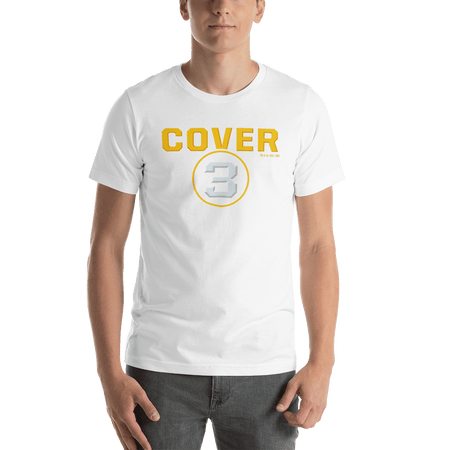Cover 3 Logo Adult Short Sleeve T - Shirt - Paramount Shop