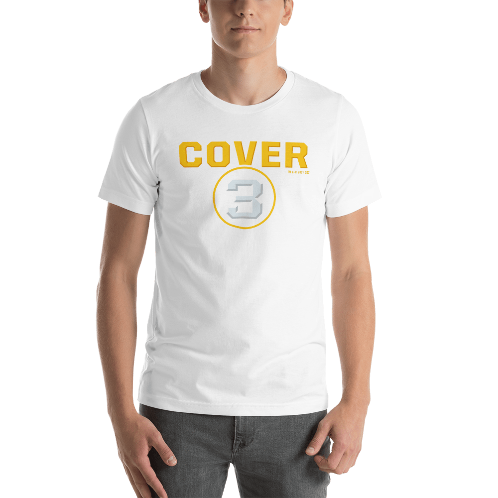 Cover 3 Logo Adult Short Sleeve T - Shirt - Paramount Shop
