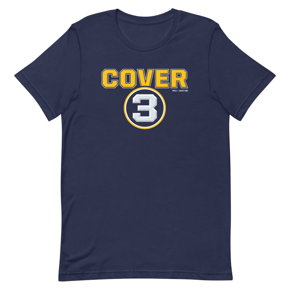 Cover 3 Logo Adult Short Sleeve T - Shirt - Paramount Shop