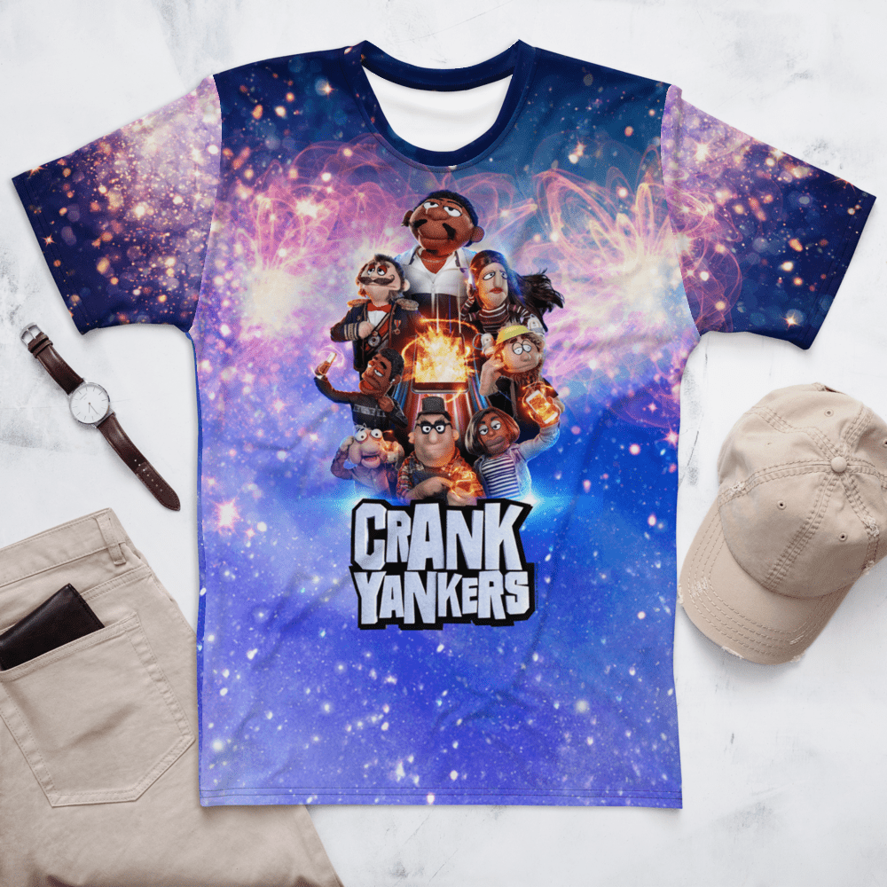 Crank Yankers Key Art Adult All - Over Print T - Shirt - Paramount Shop
