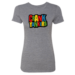 Crank Yankers Logo Women's Tri-Blend T-Shirt - Premium Heather / SM