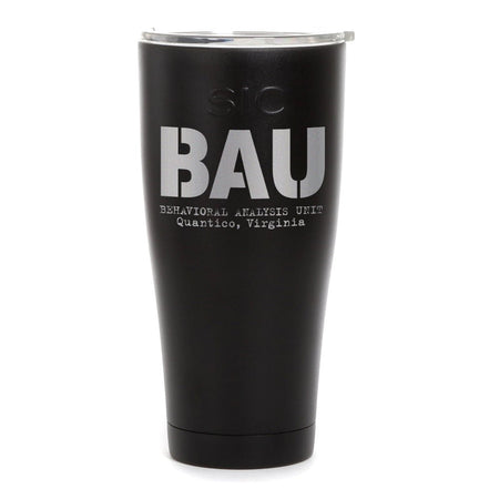 Criminal Minds BAU Laser Engraved SIC Tumbler - Paramount Shop