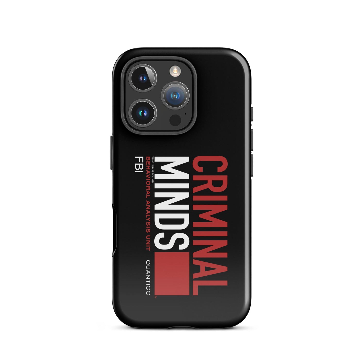 Criminal Minds BAU Quantico Tough Phone Case - iPhone - Paramount Shop