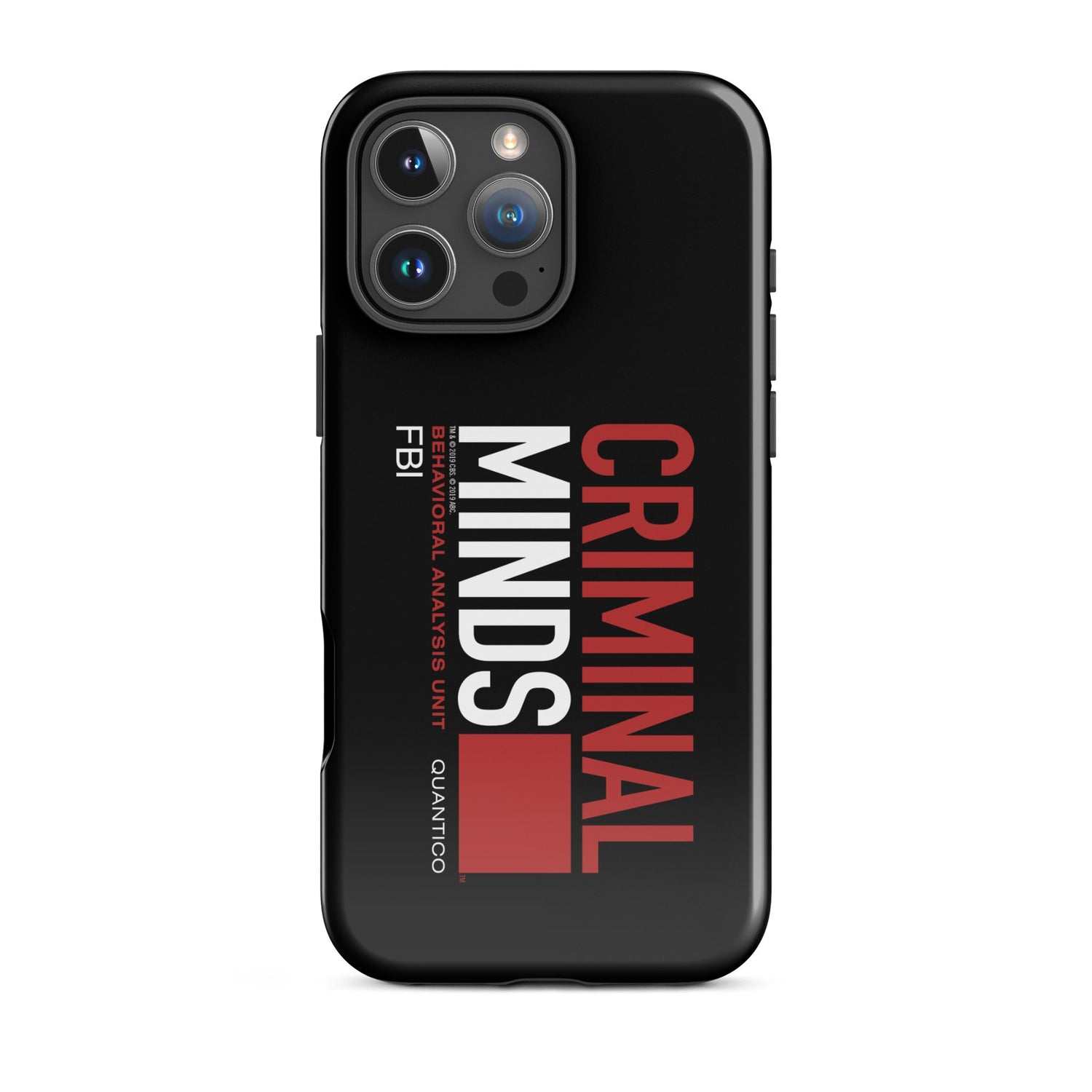 Criminal Minds BAU Quantico Tough Phone Case - iPhone - Paramount Shop