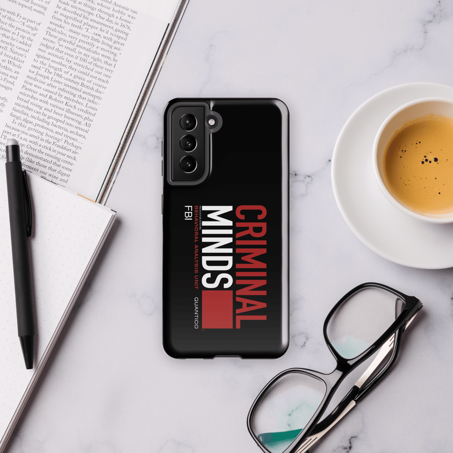 Criminal Minds BAU Quantico Tough Phone Case - Samsung - Paramount Shop