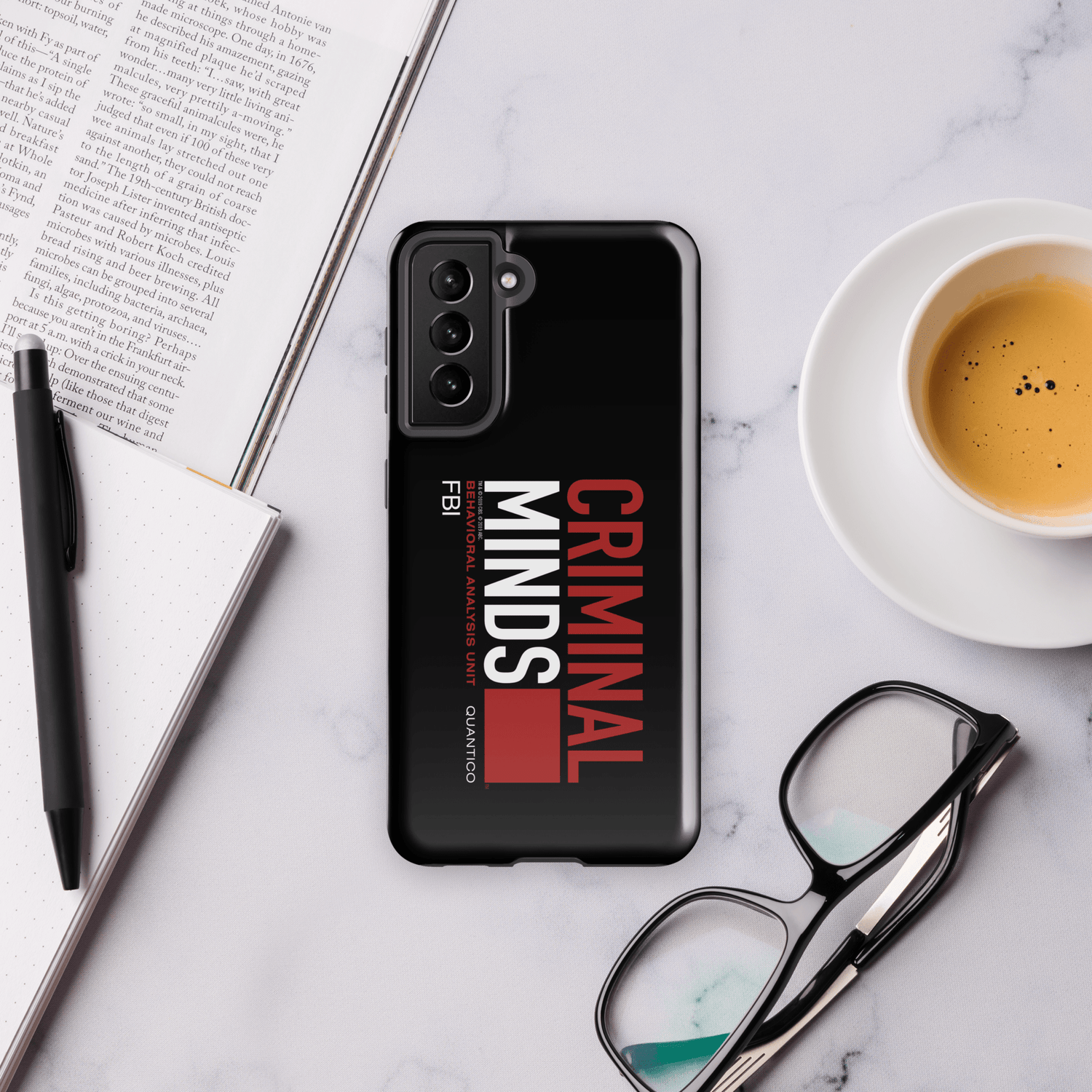 Criminal Minds BAU Quantico Tough Phone Case - Samsung - Paramount Shop