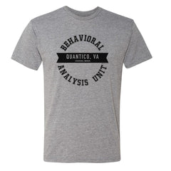 Criminal Minds Behavioral Analysis Unit Men's Tri-Blend Short Sleeve T-Shirt - Premium Heather / SM