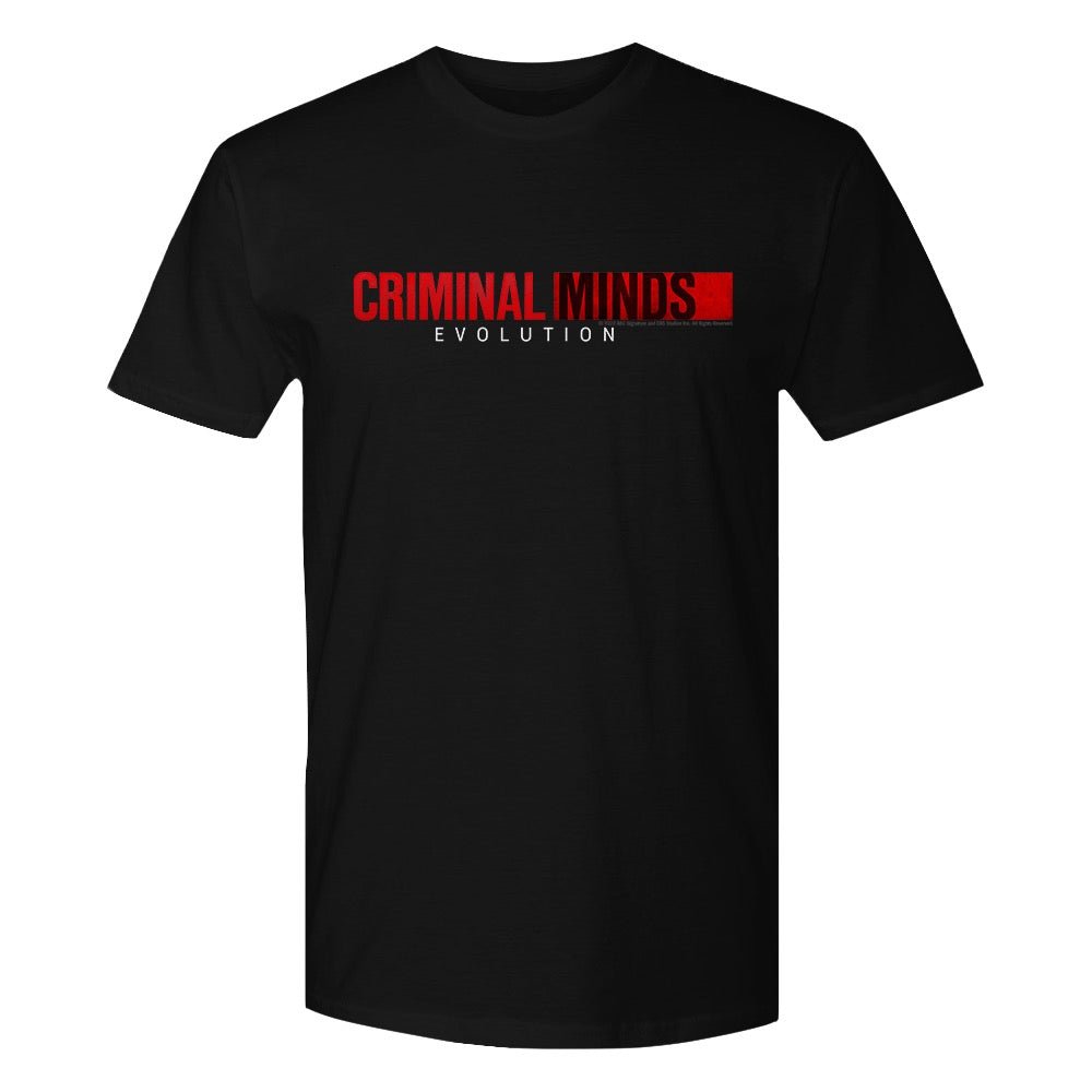 Criminal Minds Evolution Logo Adult Short Sleeve T - Shirt - Paramount Shop