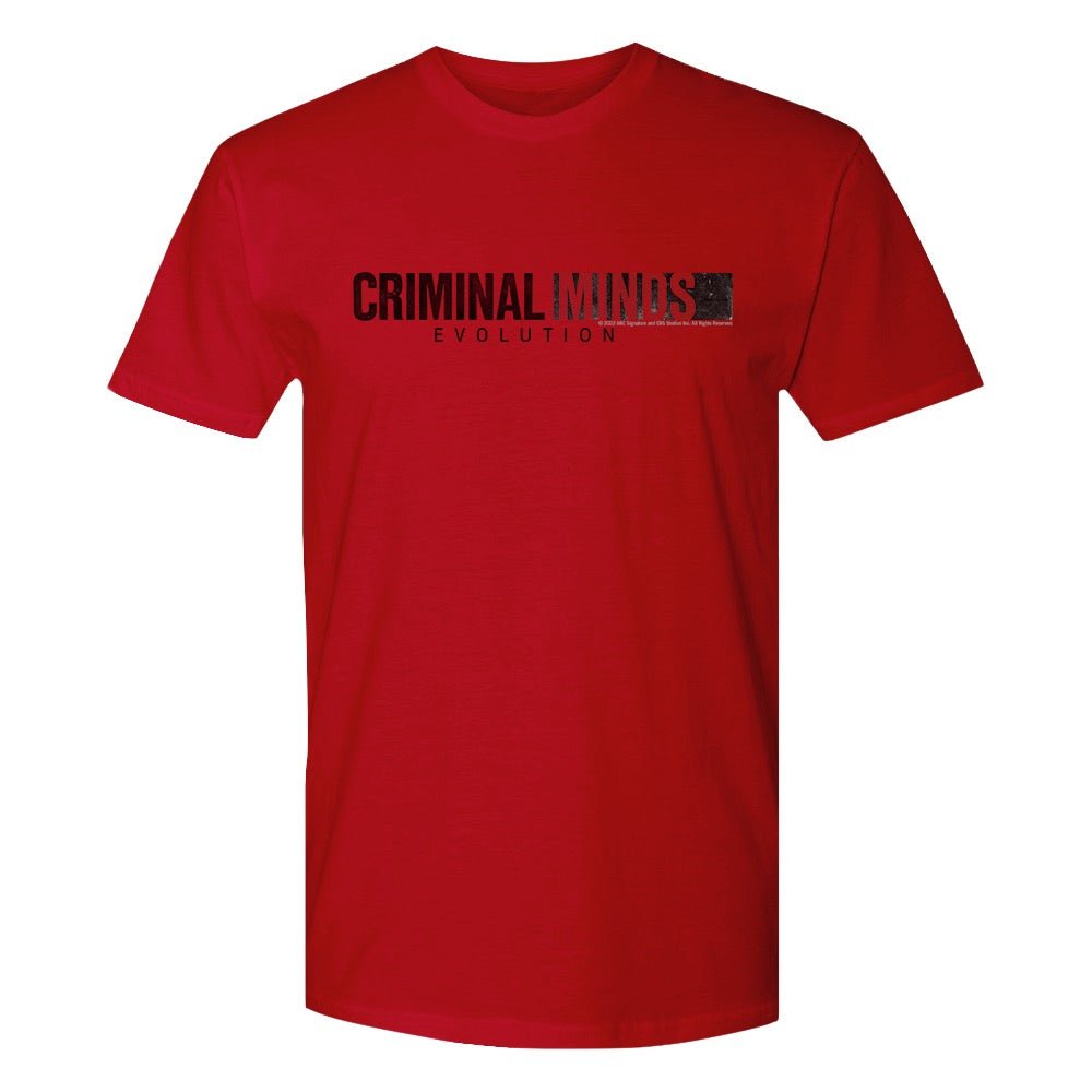 Criminal Minds Evolution Logo Adult Short Sleeve T - Shirt - Paramount Shop