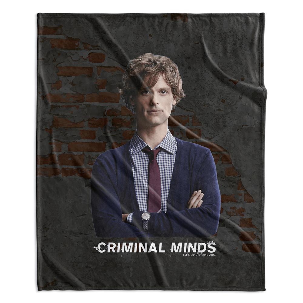 Criminal Minds Spencer Reid Sherpa Blanket Paramount Shop