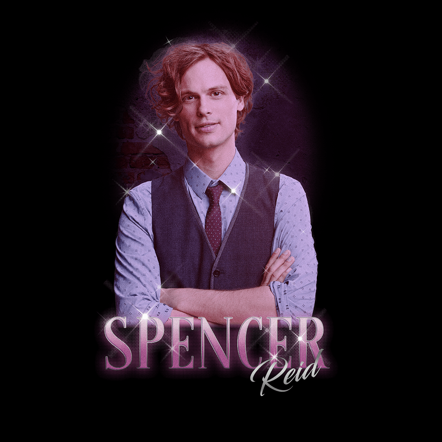Criminal Minds Vintage Spencer Reid Black Mug - Paramount Shop