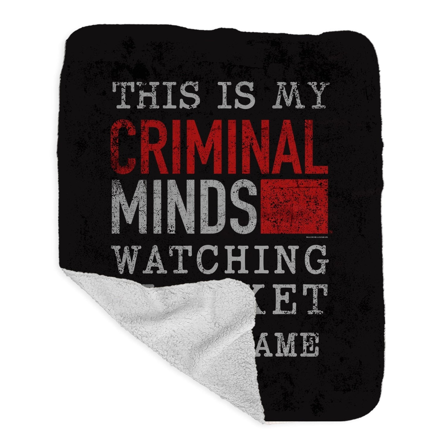 Criminal Minds Watching Personalized Sherpa Blanket - Paramount Shop