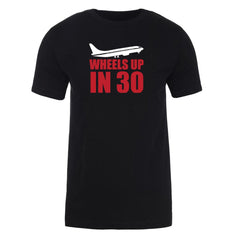 Criminal Minds Wheels Up Adult Short Sleeve T-Shirt - Black / SM