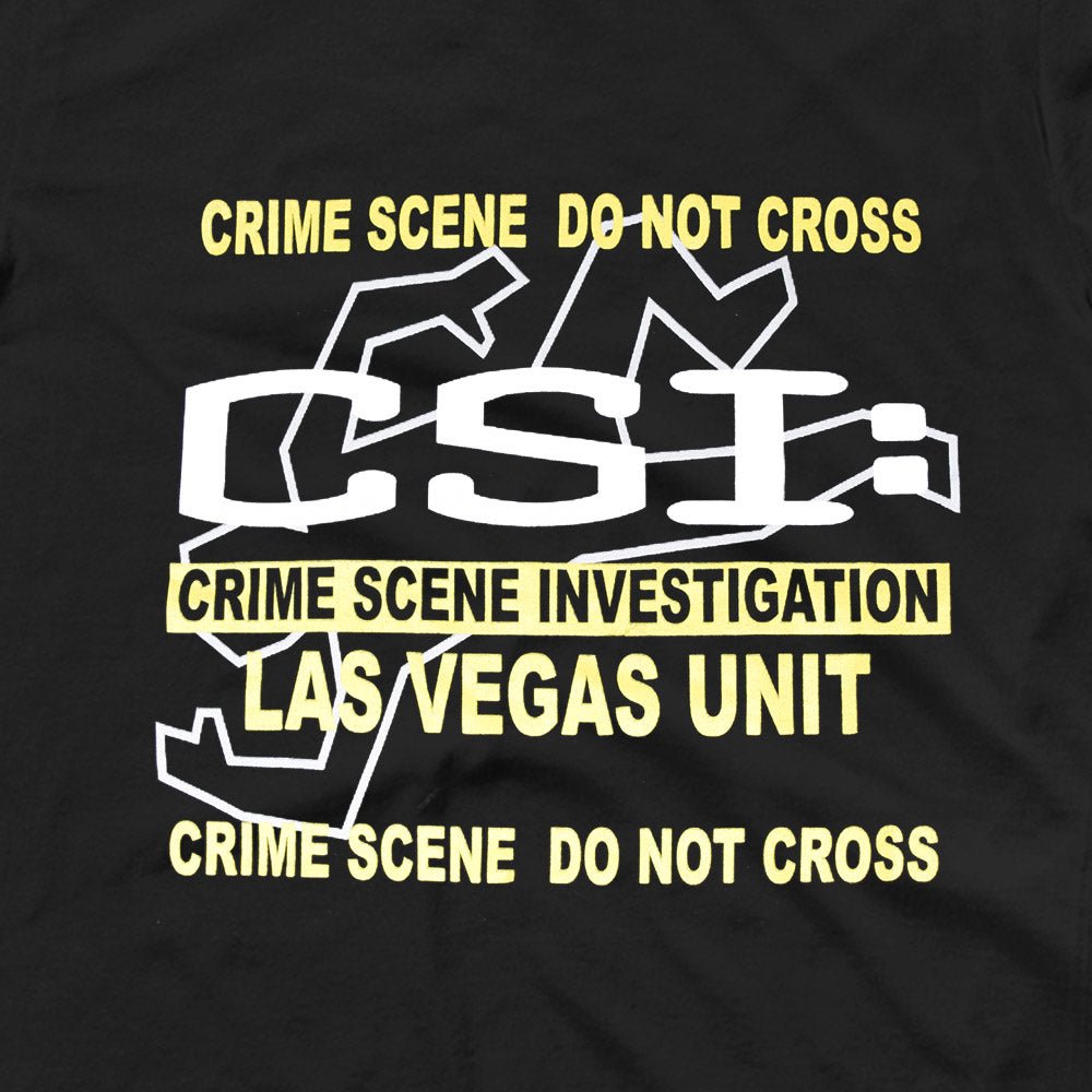 CSI: Crime Scene Investigation Body Outline Women's Short Sleeve T - Shirt - Paramount Shop
