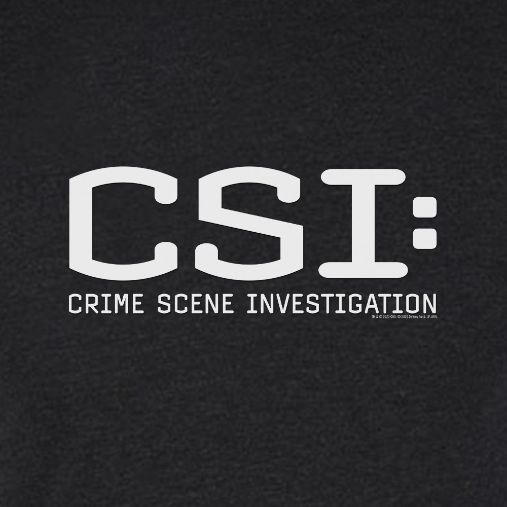CSI: Crime Scene Investigation Men's Tri - Blend T - Shirt - Paramount Shop