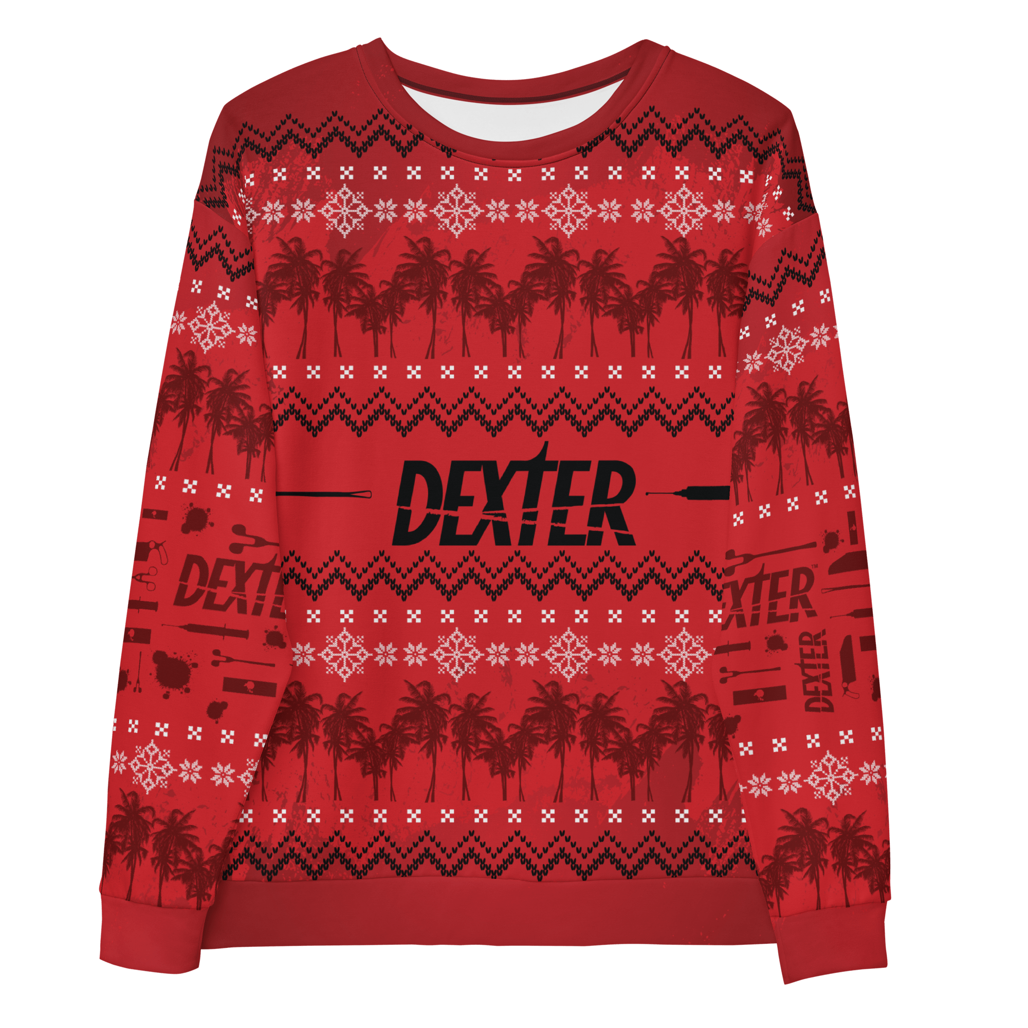 Dexter Holiday Unisex Crew Neck Sweatshirt