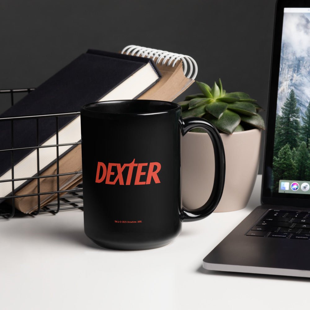 Dexter In Plastic Black Mug - Paramount Shop