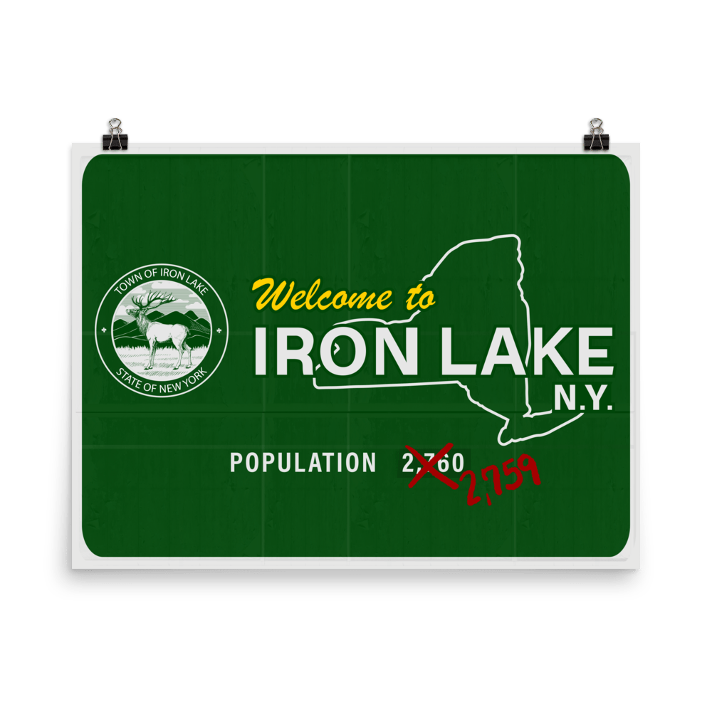Dexter: New Blood Welcome To Iron Lake Premium Matte Paper Poster - Paramount Shop