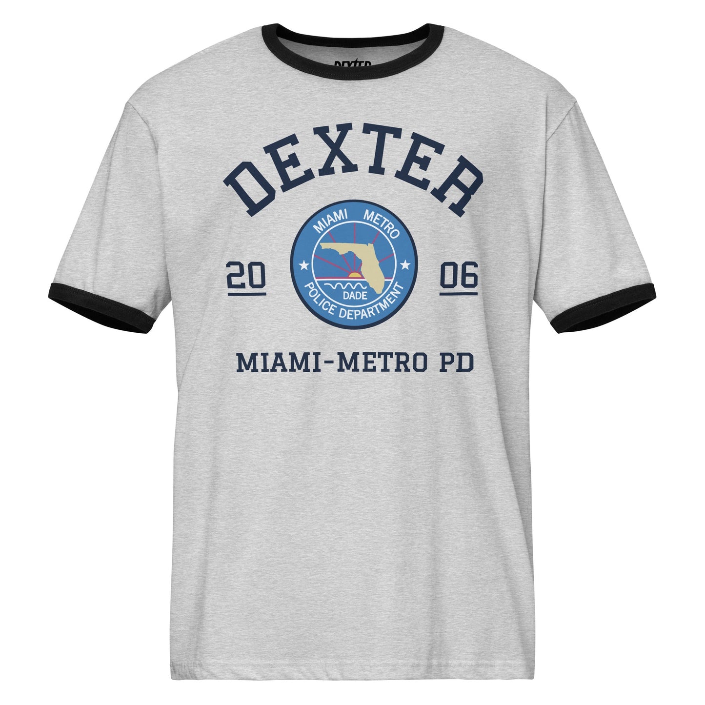 Dexter Ringer T-Shirt Miami - Metro PD - Paramount Shop